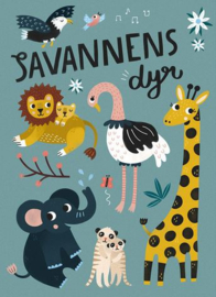 MICHELLE CARLSLUND | Poster Savannah animals