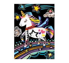AVENIR KIDS | Krasplaatjes Eenhoorn  - 4 platen