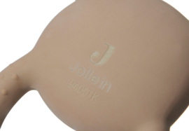 JOLLEIN | Bijtring Rubber Teddy Bear Biscuit