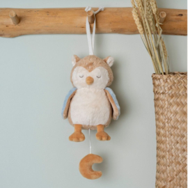 LITTLE DUTCH | Muziekmobiel uil - Forest friends