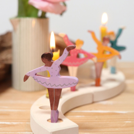GRIMM'S | Decoratie figuur - ballerina roze