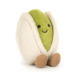 JELLYCAT | Amuseables knuffel pistache - 14 x 8 x 8 cm