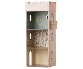 MAILEG | Poppenhuis kasteeltoren met spiegel - muis