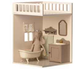 MAILEG | Poppenhuis aanbouw badkamer - miniatuur