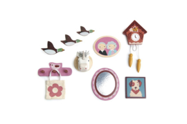 TENDER LEAF TOYS | Poppenhuis muurdecoratie