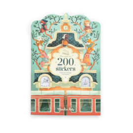 MOULIN ROTY | Kleurboek met stickers - La Bande à Jojo