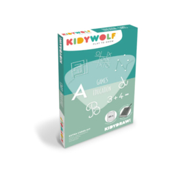 KIDYWOLF | Kidydraw mini extra tekenkaarten - spelletjes & onderwijs