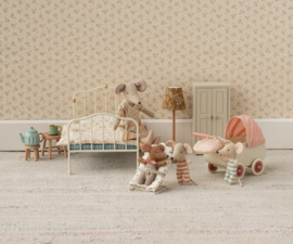 MAILEG | Poppenhuis wipstoeltje stip - MY / muis