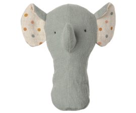 MAILEG | Rammelaar olifant grijs - Lullaby friends