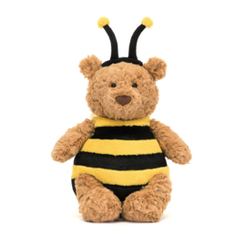 JELLYCAT | Knuffel beer Bartholomew bij - 26 x 14 x 14 cm