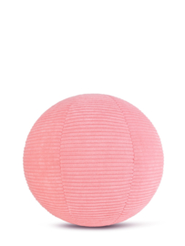BON TON TOYS x Smiley | Knuffel Smiley corduroy roze - 23 cm
