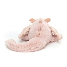 JELLYCAT | Knuffel Draak Roze - Dragon Rose - medium - 12 x 50 cm