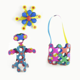 CLIXO | Magnetisch constructiespeelgoed - rainbow pack - 42st
