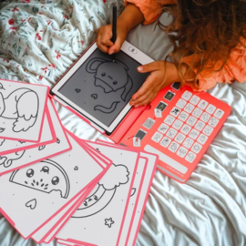 KIDYWOLF | Tekentablet kidydraw mini - kawai