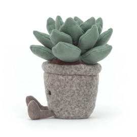 JELLYCAT | Knuffelplant silly succulent azulita - 16 x 7 x 6 cm