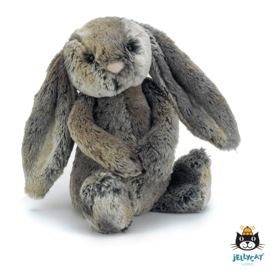 JELLYCAT | Knuffel Bashful Konijn gemêleerd -  Cottontail Bunny (18cm)