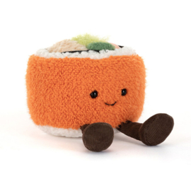 JELLYCAT | Amuseables knuffel sushi codhi californian roll -9 x 9 x 8 cm