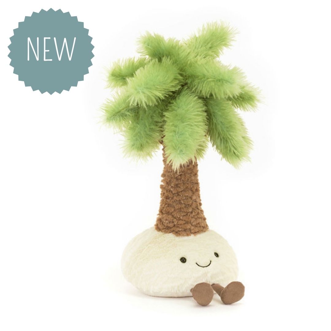 JELLYCAT | Amuseables knuffel palmboom - 34 x 16 x 16 cm