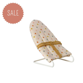 MAILEG | Poppenhuis wipstoeltje stip - micro