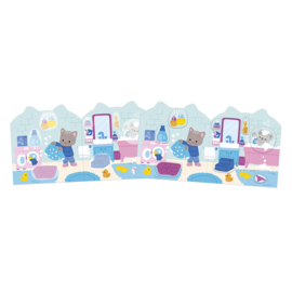 JANOD | Stickerboek met herbruikbare stickers - het huis