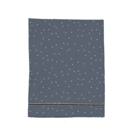 MIES & CO BABYLIFESTYLE | Ledikant laken Adorable Dots Blue - 110x140 cm