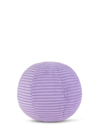 BON TON TOYS x Smiley | Knuffel Smiley corduroy paars - 13 cm