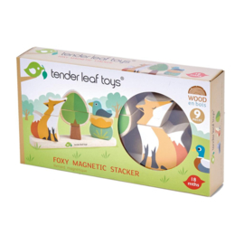 TENDER LEAF TOYS | Magnetische stapeltoren vos