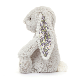 JELLYCAT | Bashful knuffel konijn blossom silver bloom - 31 x 12 x 9 cm