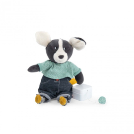 MOULIN ROTY | Muziekknuffel hond - Puce & Pilou