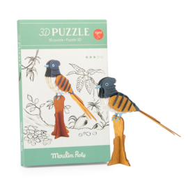MOULIN ROTY | 3D Bouwpakket paradijsvogel -Tout autour du monde