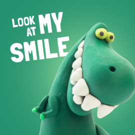 HEY CLAY | Boetseerklei Tyrannosaurus - 1 figuur