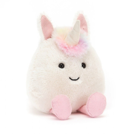 JELLYCAT | Amuseabean Eenhoorn - Unicorn - 10 x 9 cm