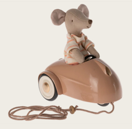 MAILEG | Poppenhuis auto muis - dark powder