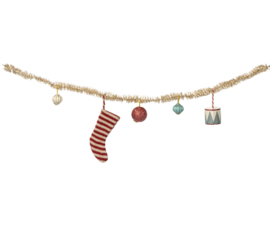 MAILEG | Poppenhuis Kerst slinger klein - Christmas garland small - miniatuur