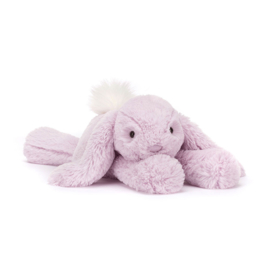 JELLYCAT | Knuffel konijn smudge lila - 13 x 11 x 24 cm