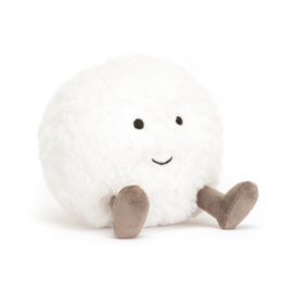 JELLYCAT | Amuseable Knuffel Sneeuwbal - Amuseable Snowball - 9 x 8 cm