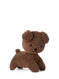 NIJNTJE | Knuffelhond Snuffie Corduroy bruin 21 cm - Snuffy Corduroy brown