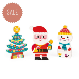 JANOD | Magneten Kerstman en zijn vriendjes