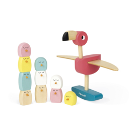 JANOD | Evenwichtsspel flamingo