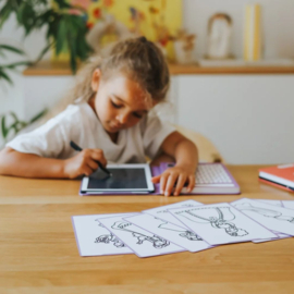 KIDYWOLF | Tekentablet kidydraw mini - kawai