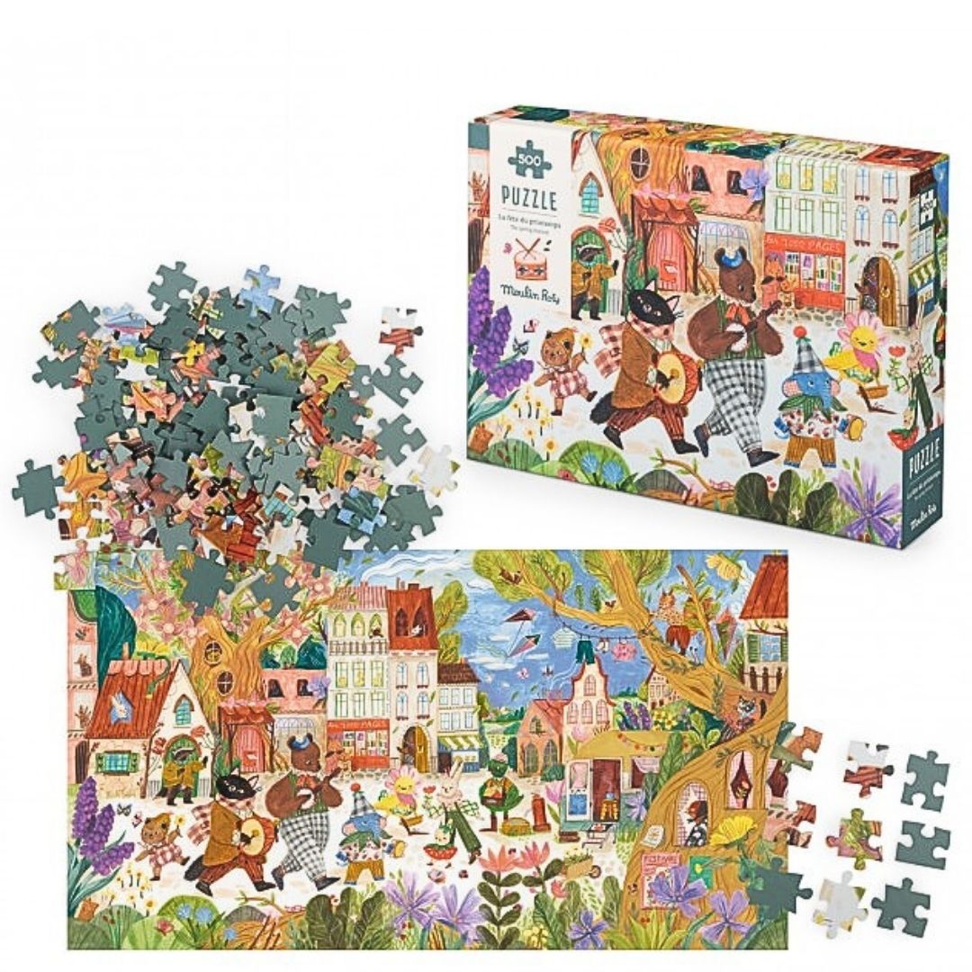 MOULIN ROTY | Puzzel the Minouchkas - Les Minouchkas - 500st