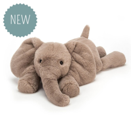 JELLYCAT | Knuffel olifant smudge - 13 x 11 x 24 cm
