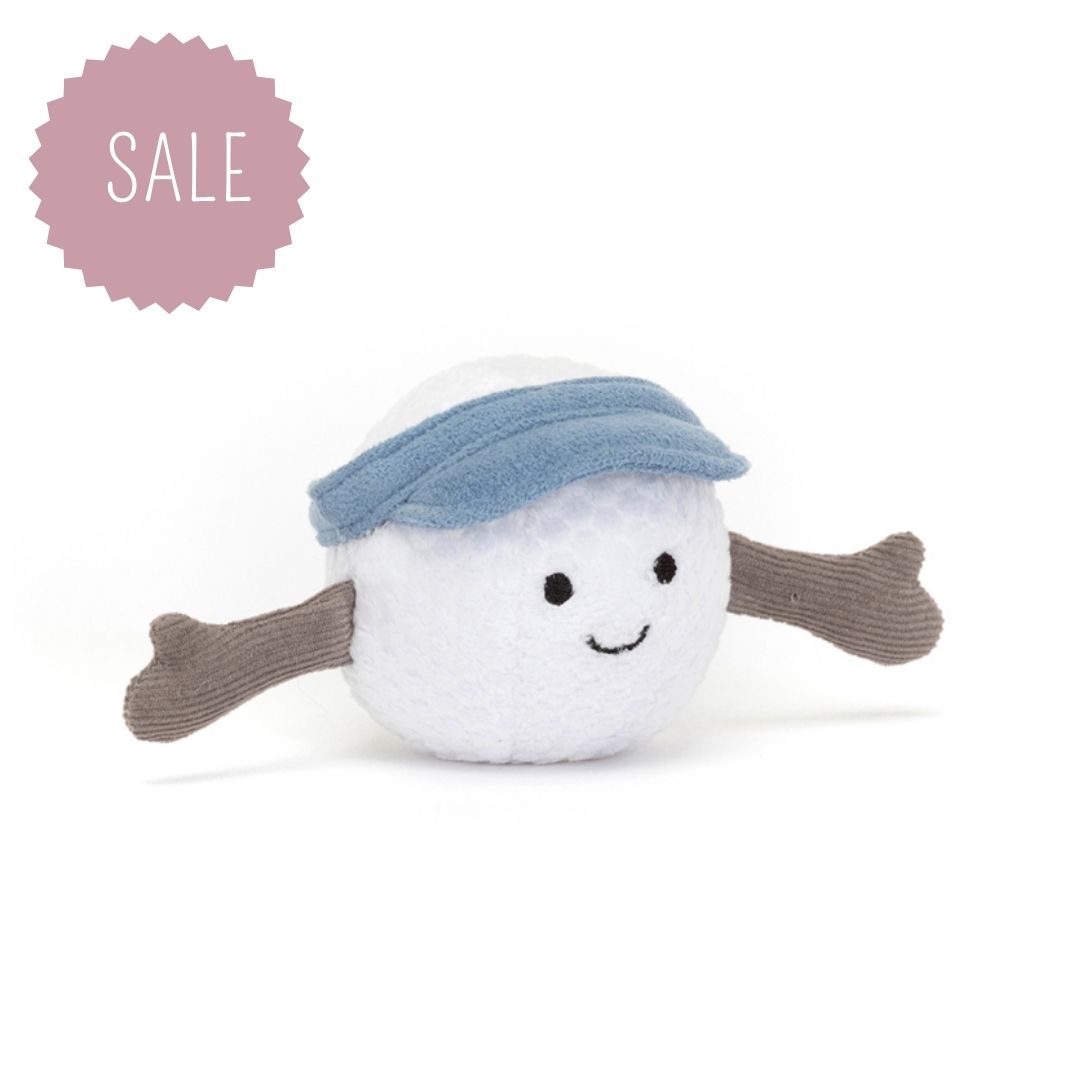 JELLYCAT | Amuseables knuffel golf bal - 6 x 6 x 6 cm