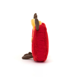 JELLYCAT | Amuseables knuffel liefdesslotjes Val & Tina - 15 x 22 x 4 cm