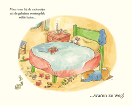 PLOEGSMA | Flapjesboek Pieter Konijn 'Waar zijn de kerstcadeautjes?'