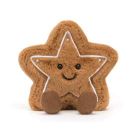 JELLYCAT | Knuffel Amuseable Koekje - Christmas Cookie - 18 x 22 cm