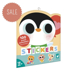 JANOD | Stickers baby dieren - 100 stuks