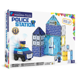 Magna-Tiles | Magnetische tegels police station - 27st