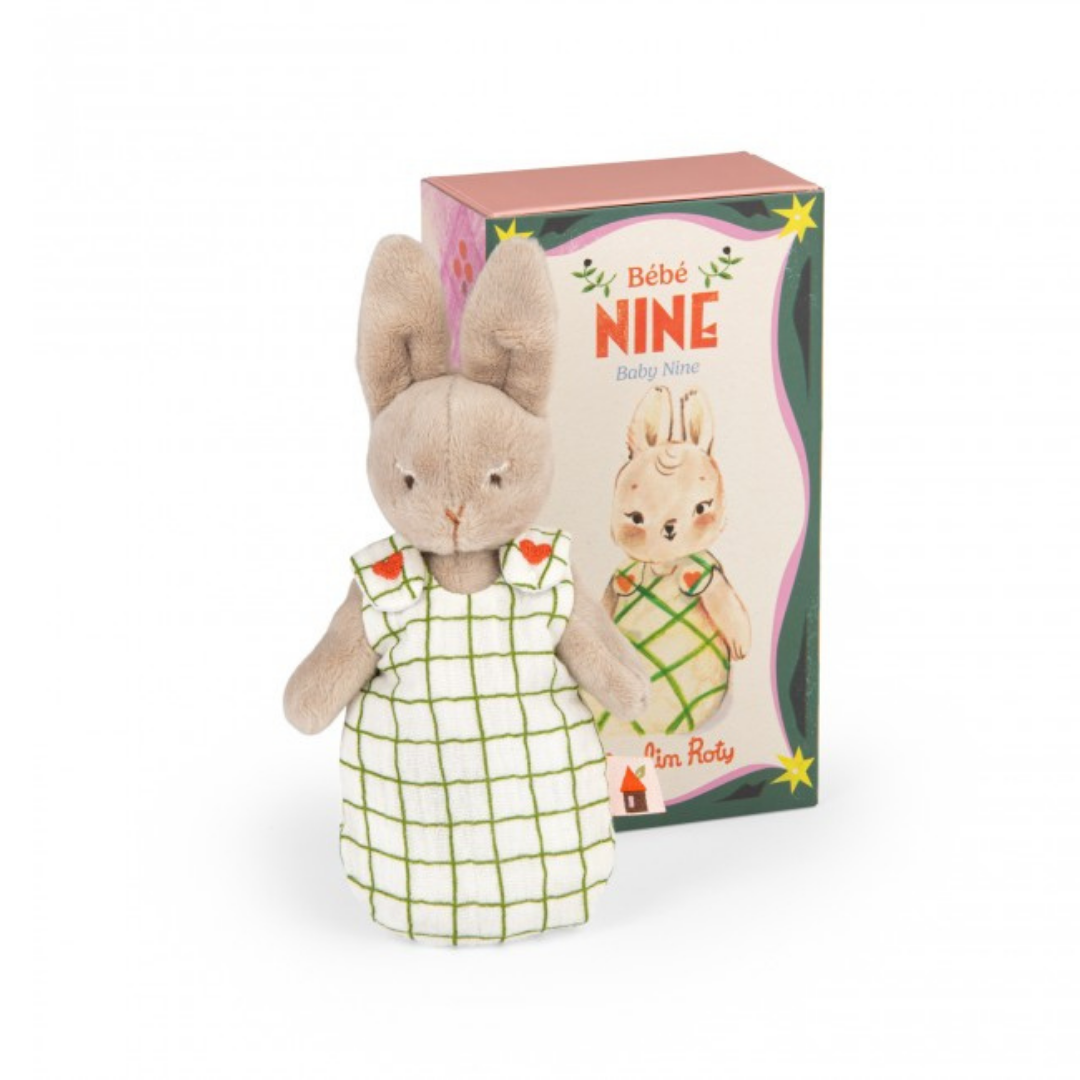 MOULIN ROTY | Knuffel baby konijn Nine - Les Minoushkas