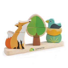 TENDER LEAF TOYS | Magnetische stapeltoren vos